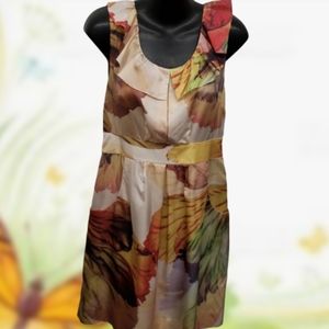 EUC Leifsdottir silk mini dress size 4